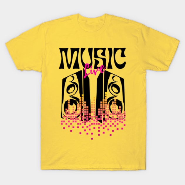 live music T-Shirt by soft and timeless